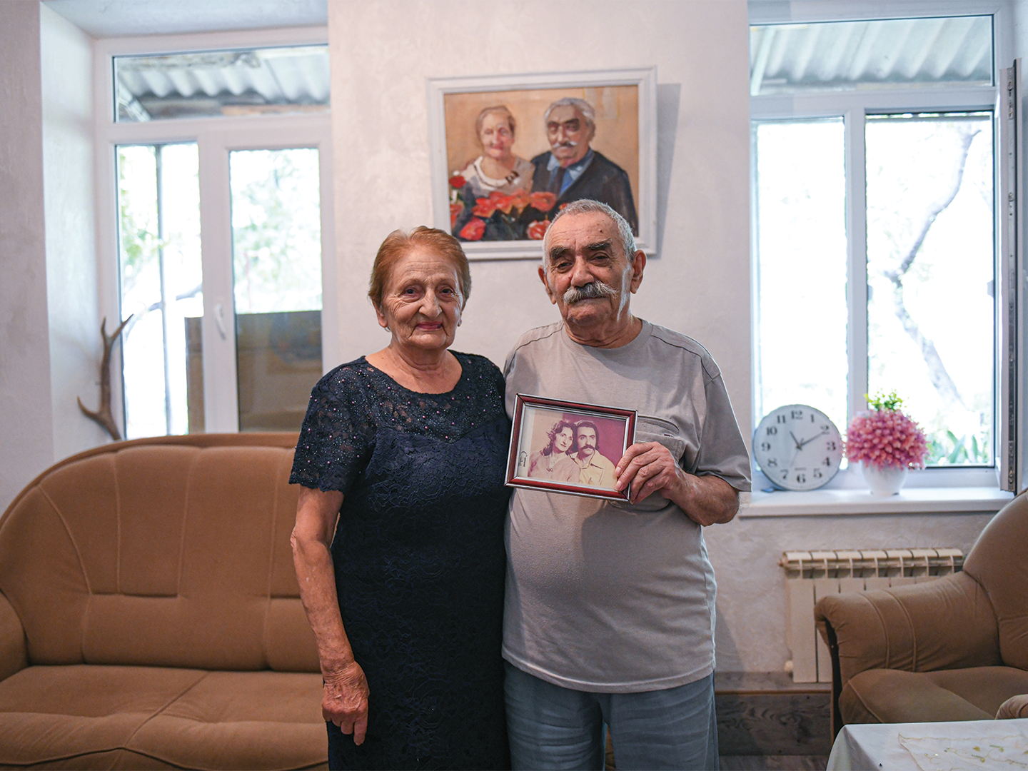 Founders of the Narek Nursing Home, Shoghik and Fridon Mikaeyelian are a happily married couple of over 50 years.