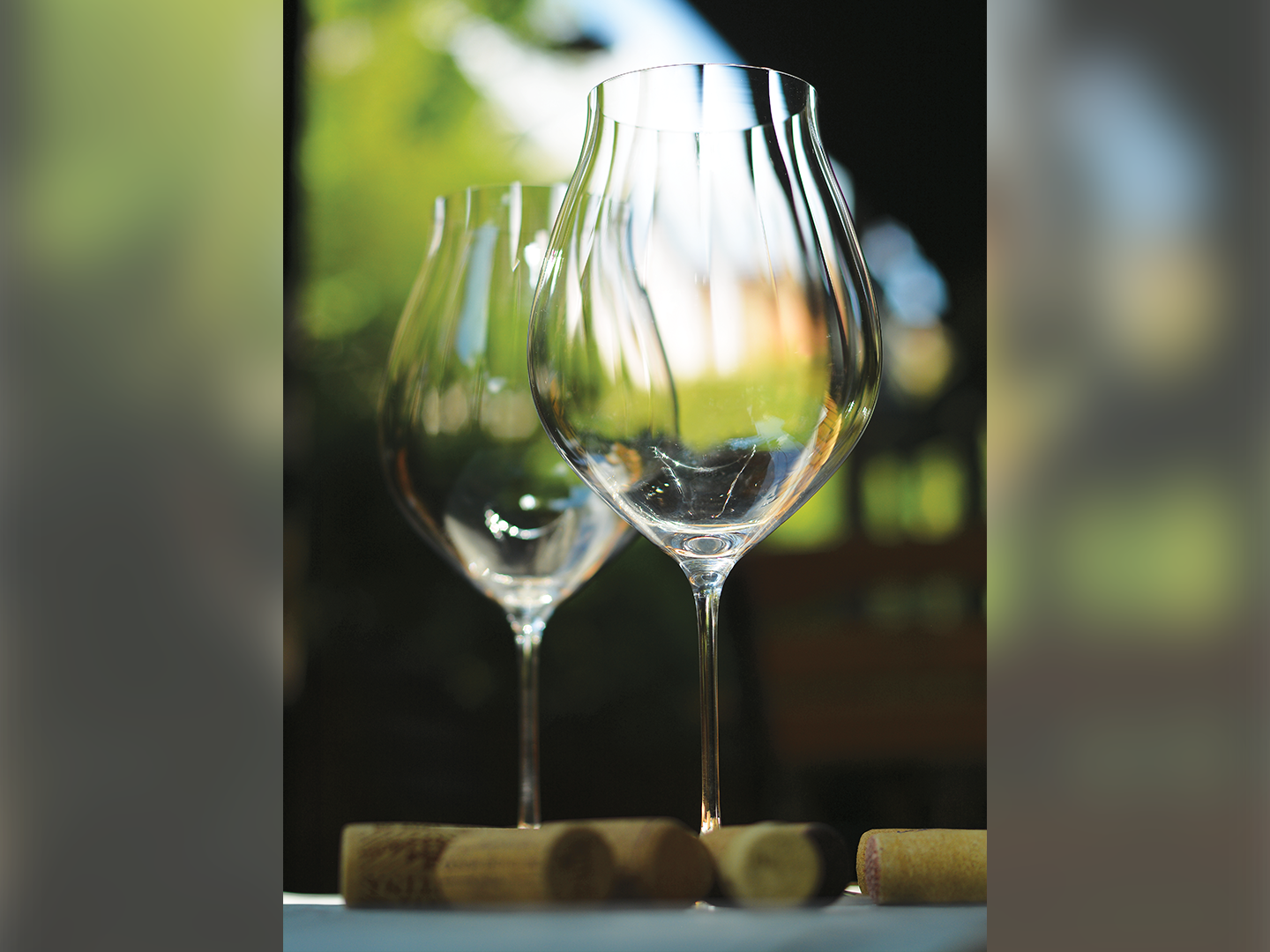 The Riedel Areni wine glass is designed to enhance the taste of Armenian wine.