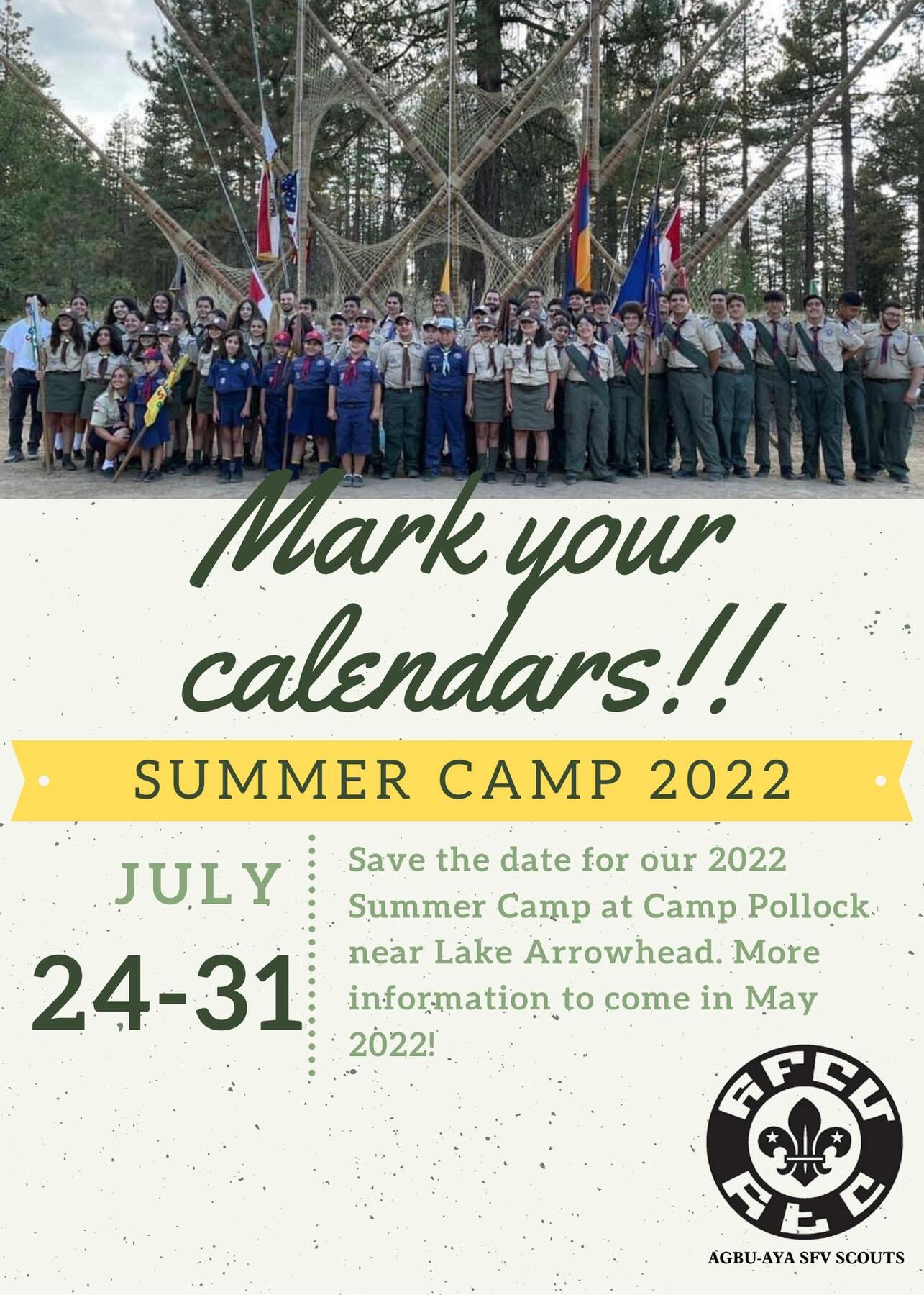 AGBU-AYA LA SFV Summer Camp 2022