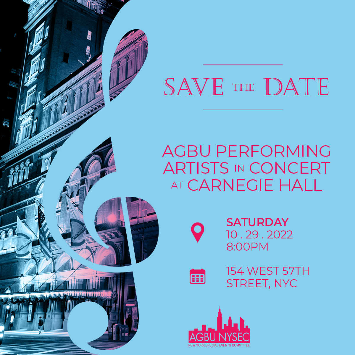 AGBU Performing Artists in Concert at Carnegie Hall