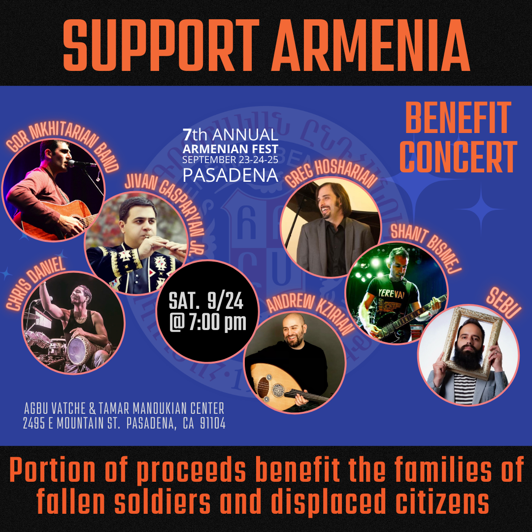 Armenian Fest 2022 All-Star Concert ( Benefit Concert Support Armenia )