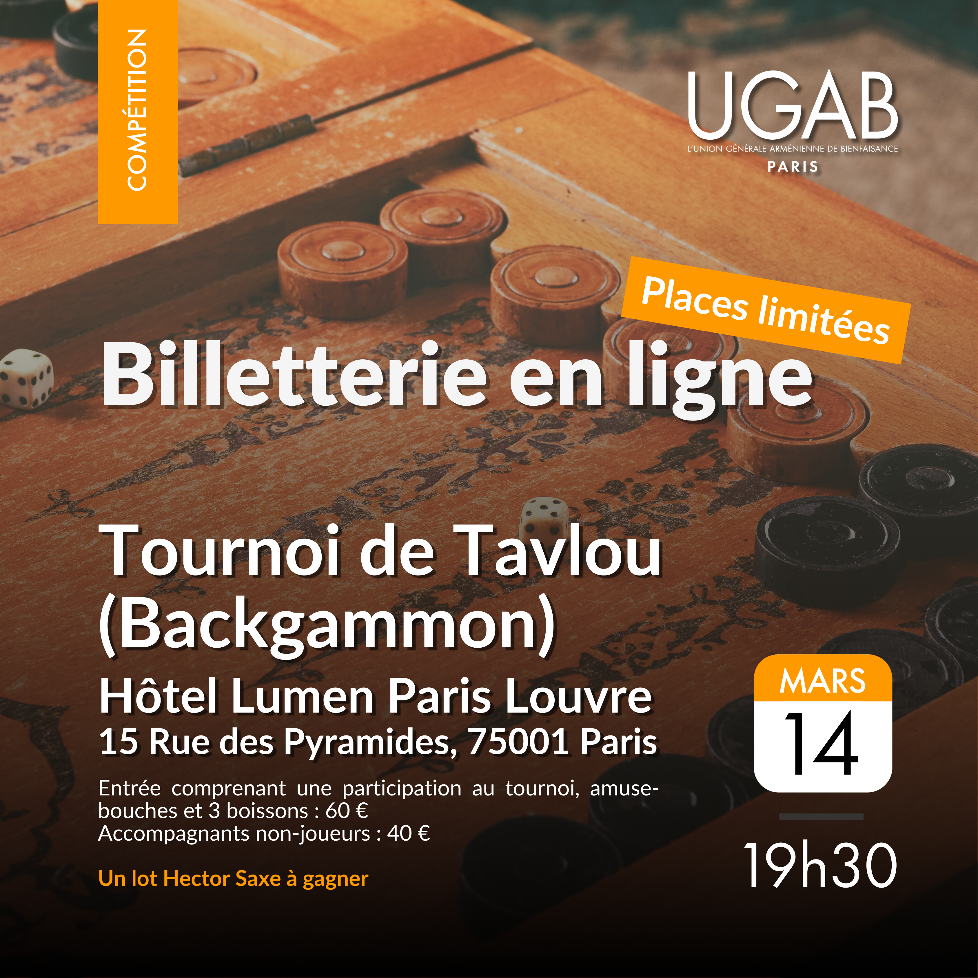 Tournoi de Tavlou (Backgammon)