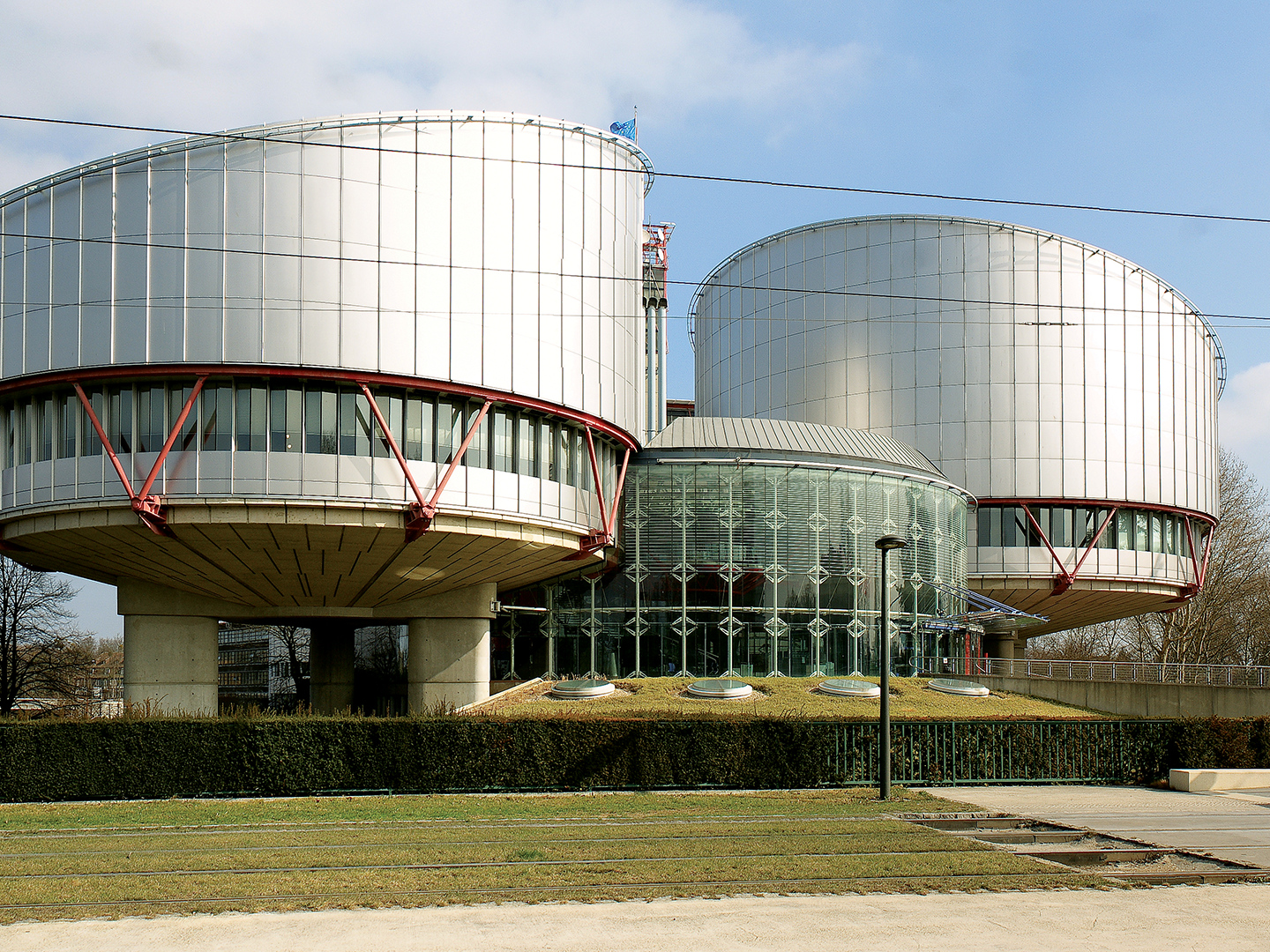 The building of the European Court of Human Rights.