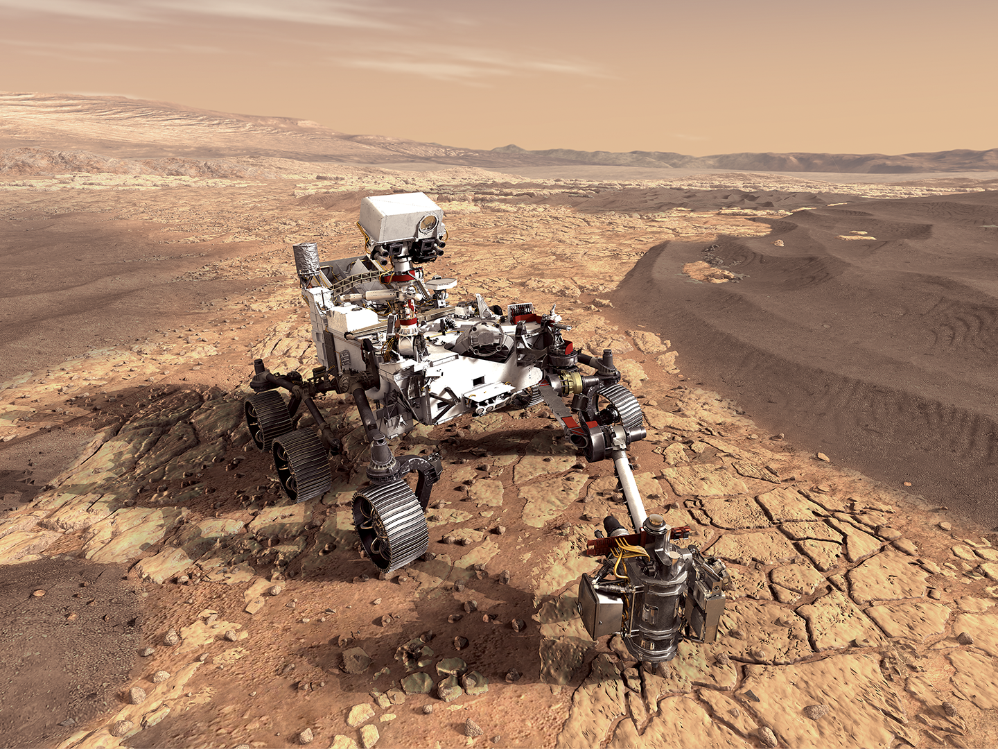 Photo from Mars Exploration program of NASA