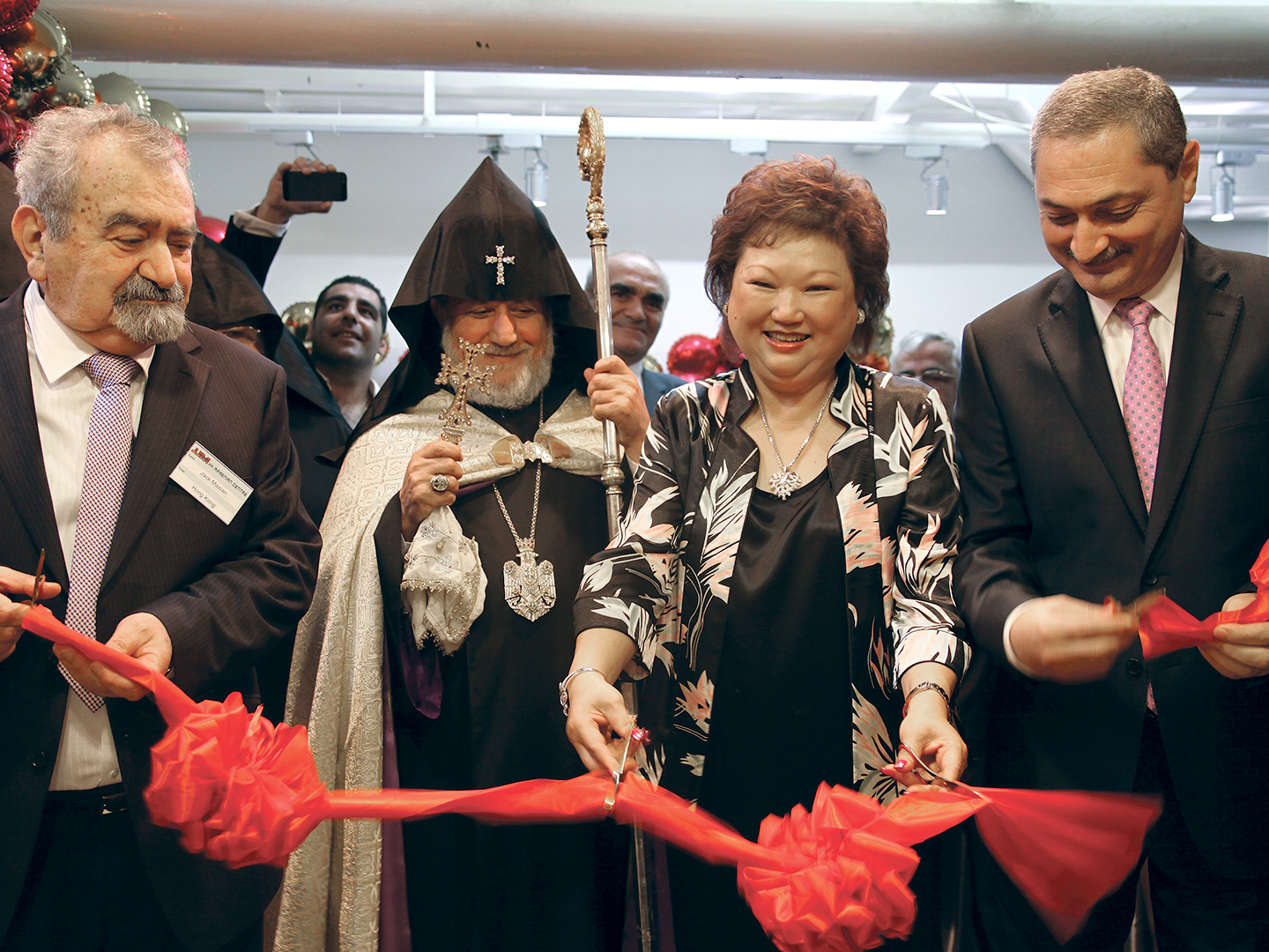 The opening of the Jack and Julie Maxian Armenian Center in Hong Kong