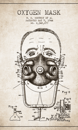 Dr. Arthur Bulbulian, co-creator of the BLB oxygen mask