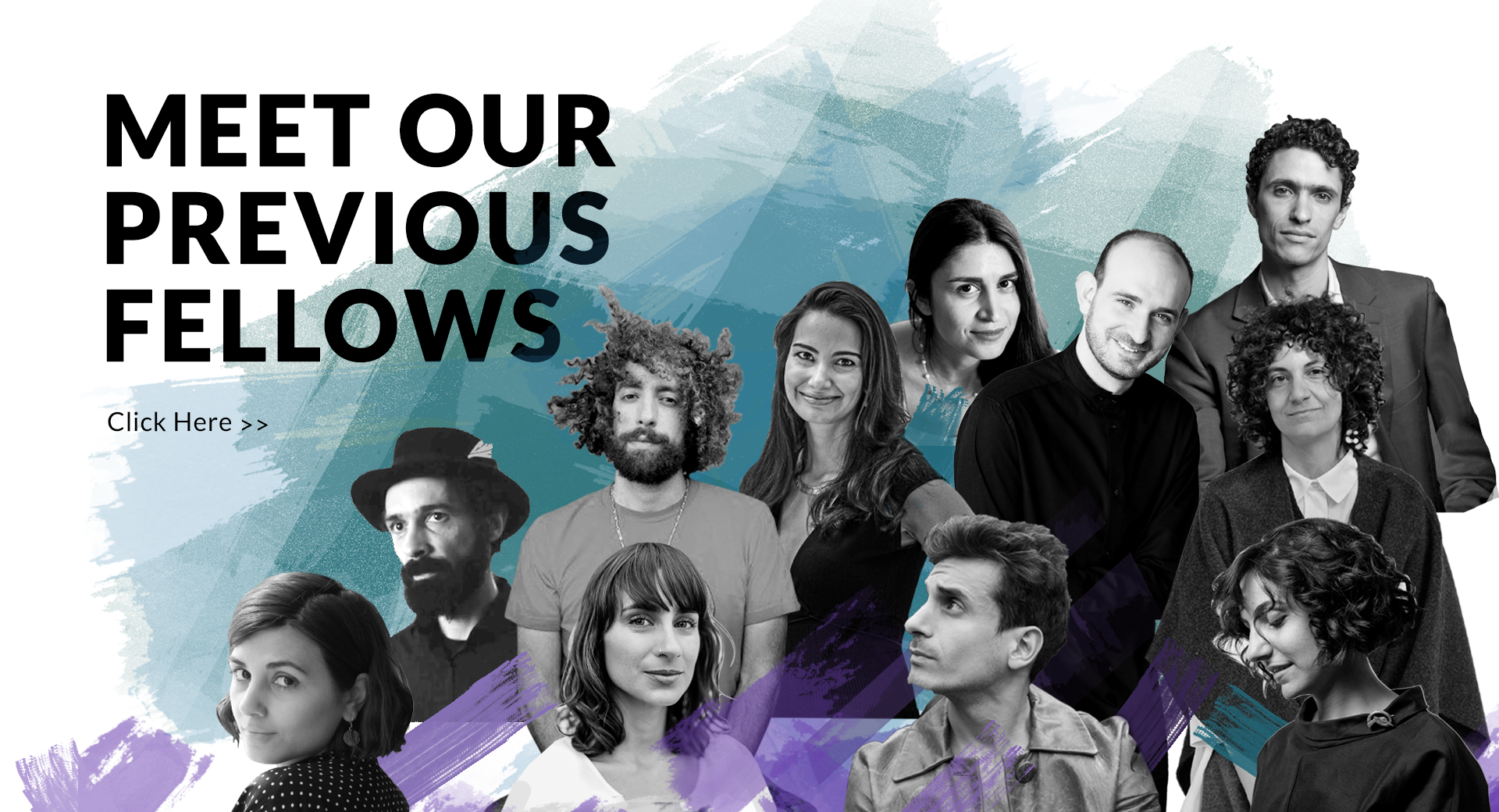 Creative Armenia - AGBU Fellowships banner with "Meet our Previous fellows" text