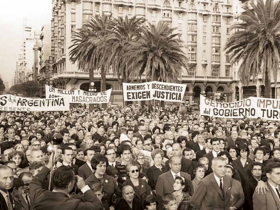 On April 20, 1965, Uruguay became the first nation in the world to recognize the Armenian Genocide.