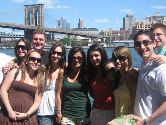 2007 interns participating in the AGBU New York Summer Inter
