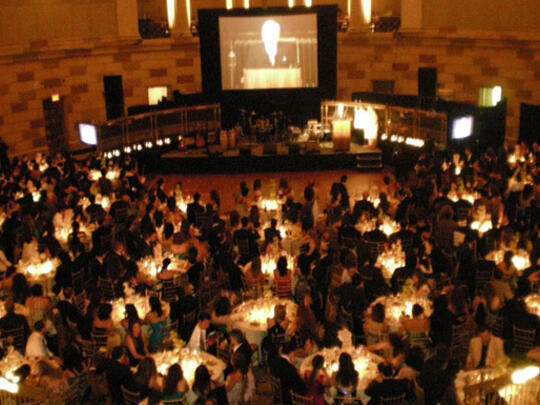A view of the Gala event at Gotham Hall in Manhattan's Heral