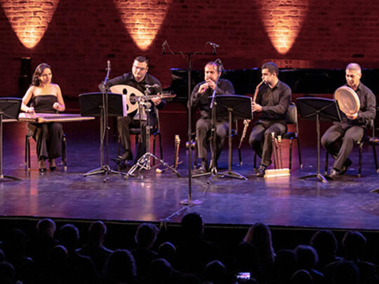 The 10-member Gurdjieff Ensemble performed on 16 different t