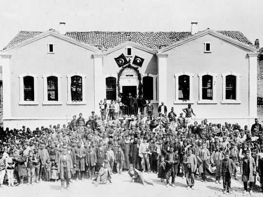 The 1912 opening of the AGBU-funded Bartevian School in Yozgat