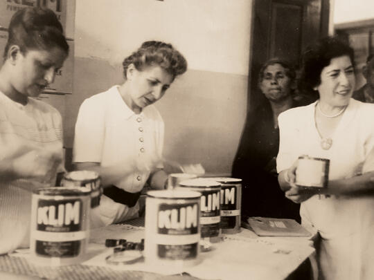 Powered milk also became part of the daily diet for child development. 