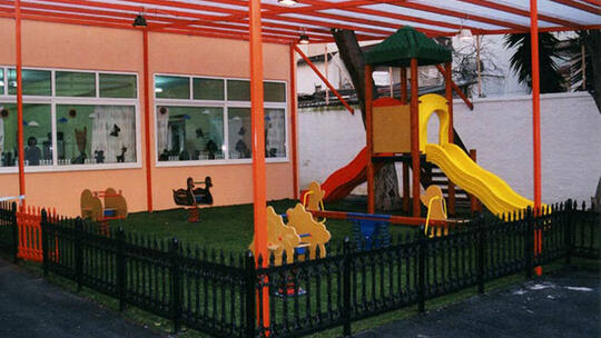 The playground unveiled as part of the new AGBU Kalpakian Sc