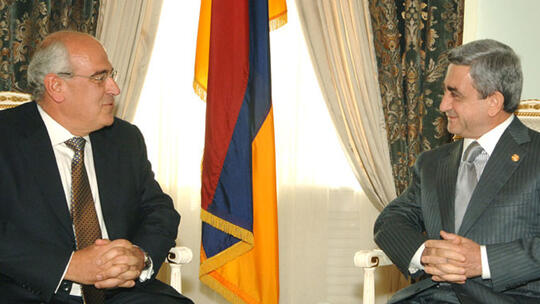 Republic of Armenia President Serge Sarkissian and AGBU Pres