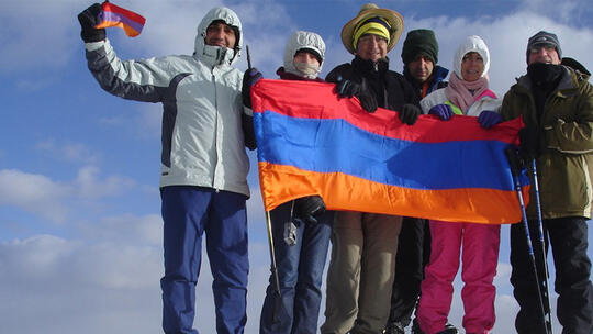 On the occasion of the 15th anniversary of Armenia's indepen