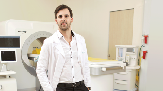 Dr. Federico Keten in an Oncological Hospital near Buenos Aires, Argentina.