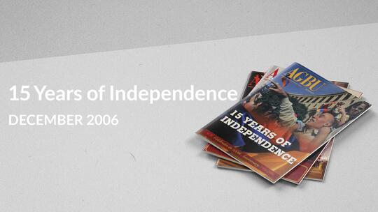 15 Years of Independence