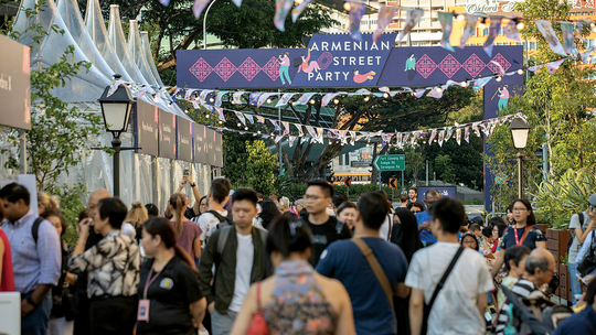 A yearly street party held on Armenian Street in Singapore.