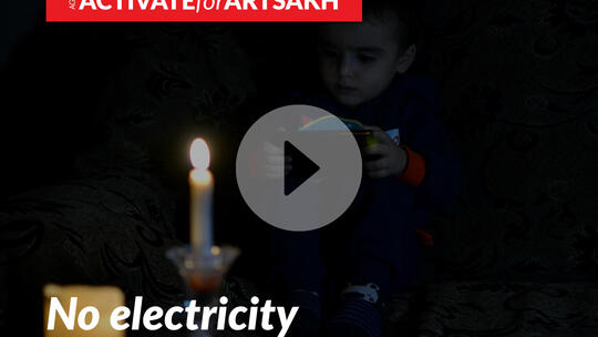Electricity blackouts due to blockade